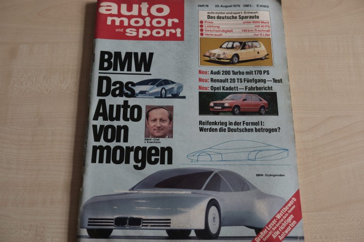 Deckblatt Auto Motor und Sport (18/1979)